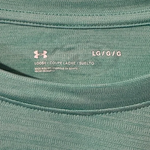 Under Armour Teal Long Sleeve Top - Picture 3 of 5